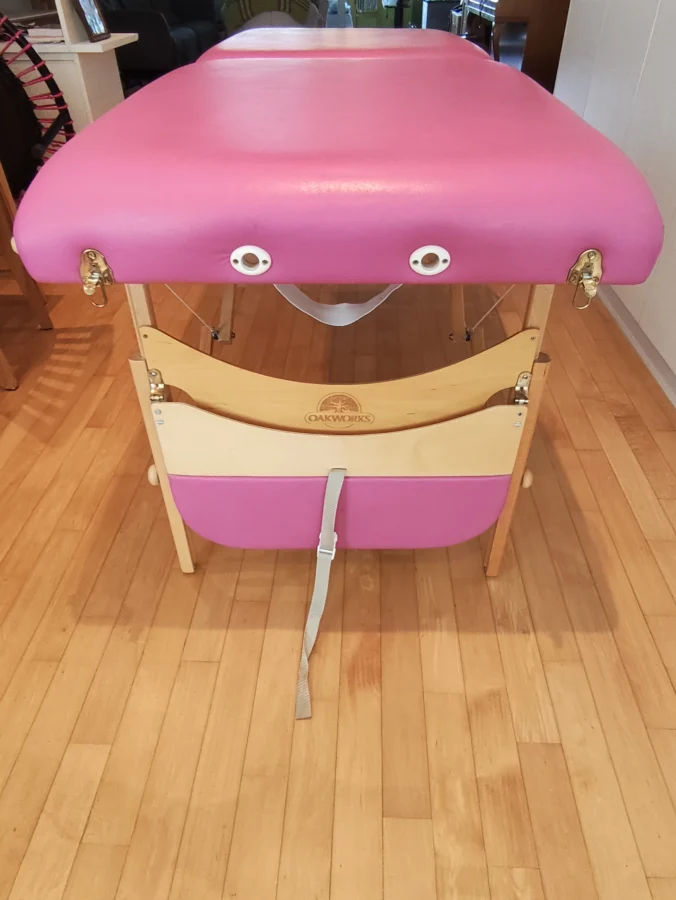 Massageliege Oakworks pink